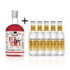 1x Red Tonka Gin + 5x Fever-Tree Indian Tonic