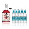 1x Red Tonka Gin + 5x Fever-Tree Mediterranean Tonic Water